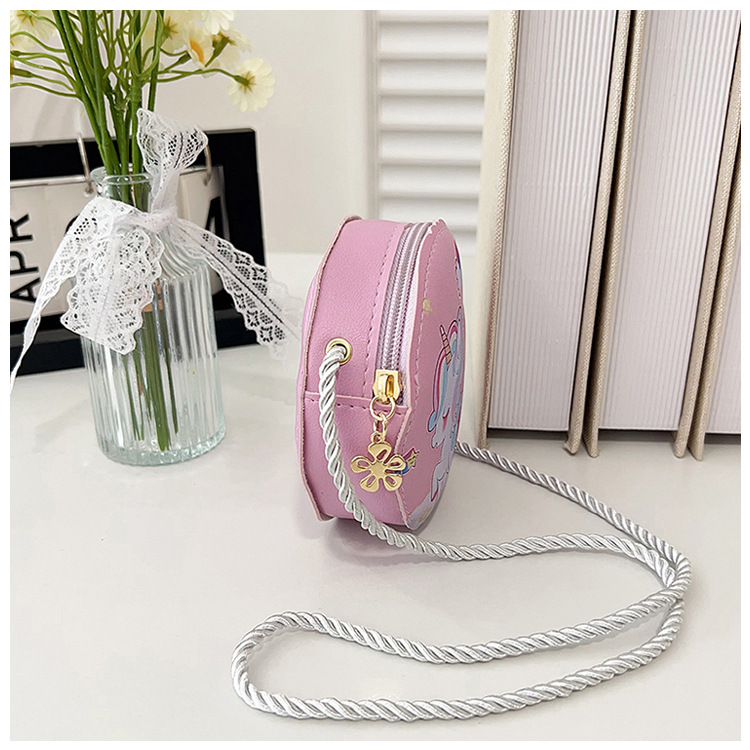 New children's crossbody bag, cartoon and cute eggshell bag, kindergarten baby, student backpack, girls' small schoolbag undefined