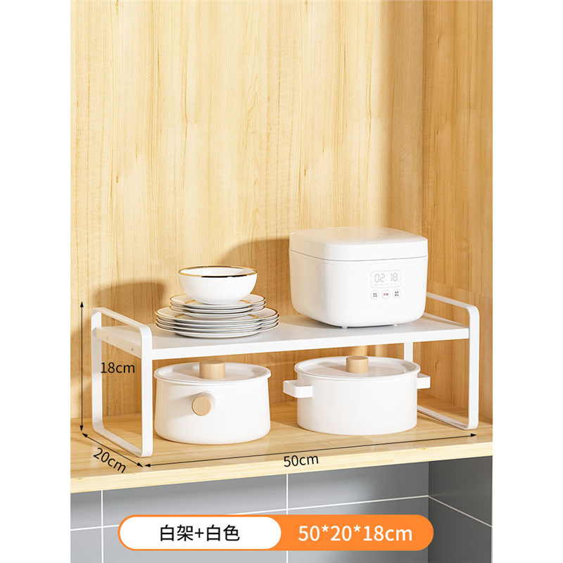 Organizador multinivel para encimera de cocina – para vasos, utensilios, con zona de drenaje