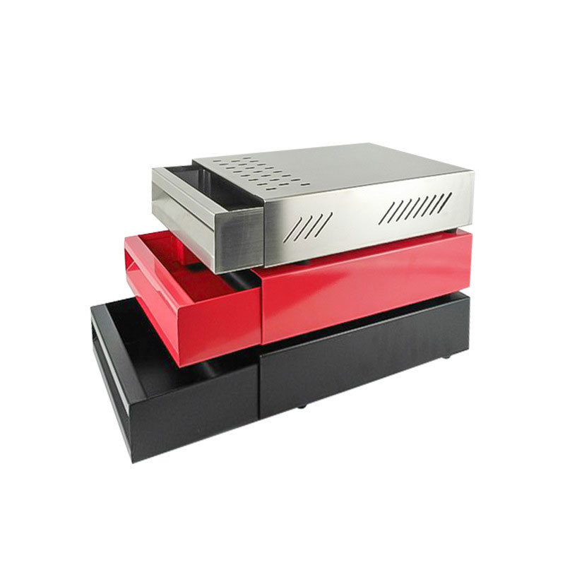 304不锈钢抽屉式敲渣盒 咖啡粉渣储存器废渣粉渣盒大容量礼品