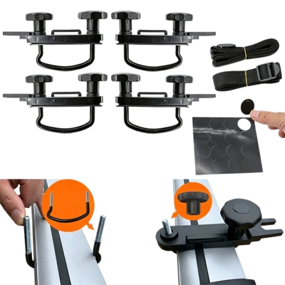 Clamp Set, Roof Luggage Box: Roof box