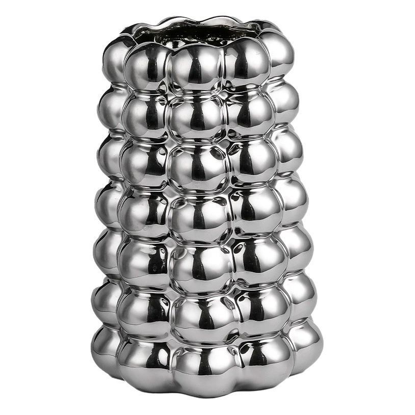 Скандинавские Простые керамические вазы украшения для гостиной Цветочная композиция Гидропоника сушеные цветы продвинутое искусство украшения дома ваза