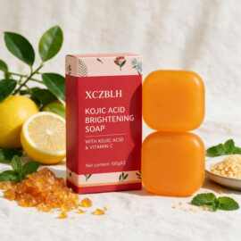 XCZBLH Kojic Acid Soap曲酸皂姜黄手工皂沐浴清洁肥皂洗脸洁面