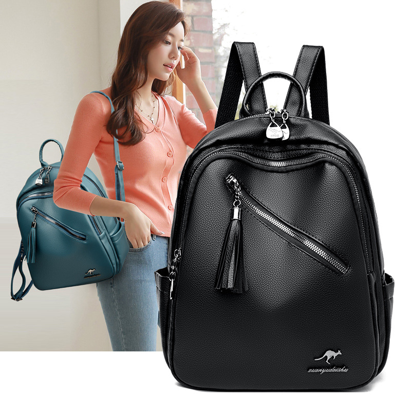 2024 nuevas señoras de gran capacidad todo-fósforo mochila impermeable moda resistente al desgaste bolsa de viaje al por mayor