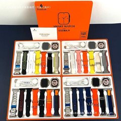 1枚8枚のs 9ultra華強北セルラbluetooth腕時計7合1 ios腕時計成人シリカゲルを買う