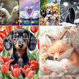 5d�ʯ������diyС؈�M�ψA荝M�С�����Z�ʯ���b�30*40