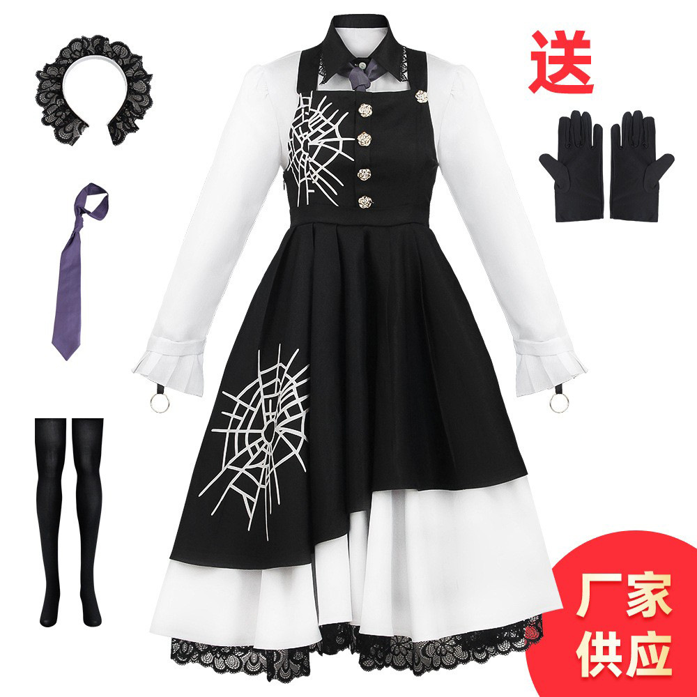 New Danganronpa V3 Tojo Zanmei Cosplay Costume Japanese School Uniform Jk Uniform Maid Cosplay Women's Clothing
