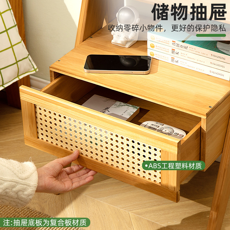 Mesa de cabecera doméstica nuevo simple pequeño gabinete de cabecera doméstico dormitorio gabinete de cabecera multifuncional borde estricto selección