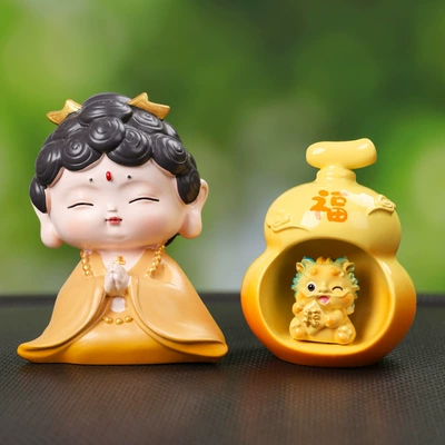 Creative Car Decoration Ornament: Car ornaments - gourd-pixiu-ornaments-bbuddha