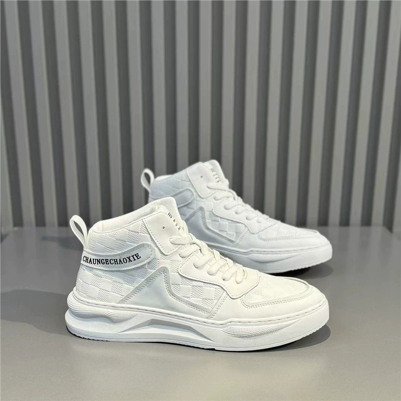 Мужская обувь 2024 осень новая модная обувь с толстым дном