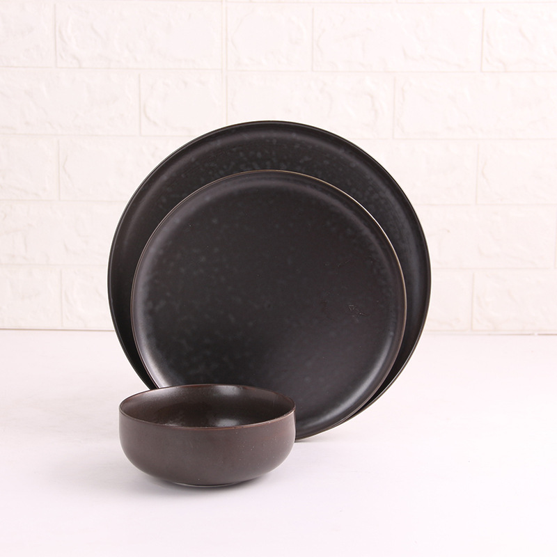 Holiday cena platos cerámica juegos de vajilla