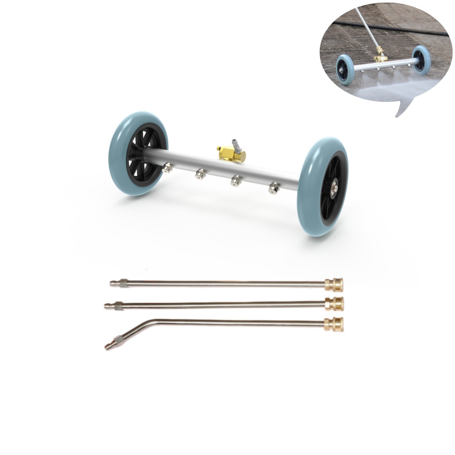 厂家直销多功能压力清洗机洗车和道路清洗