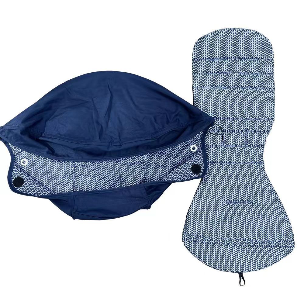 Vovo cochecito de bebé toldo cojín de techo cojín yoyo \ vovo mismo estilo plano de tres piezas accesorios de media mentira