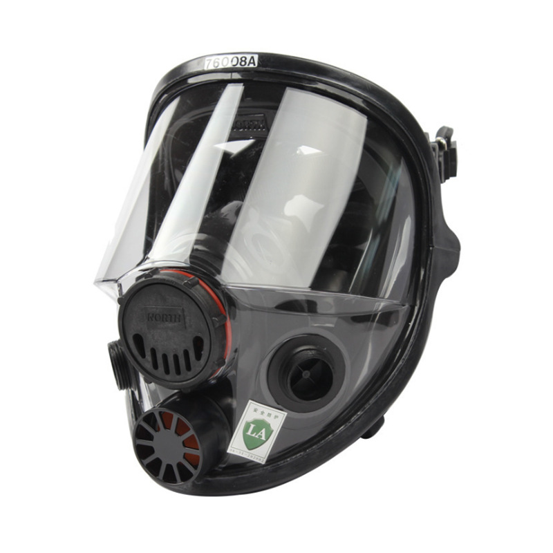 霍尼韦尔 760008A 7600系列双滤盒硅胶全面罩（大中号）