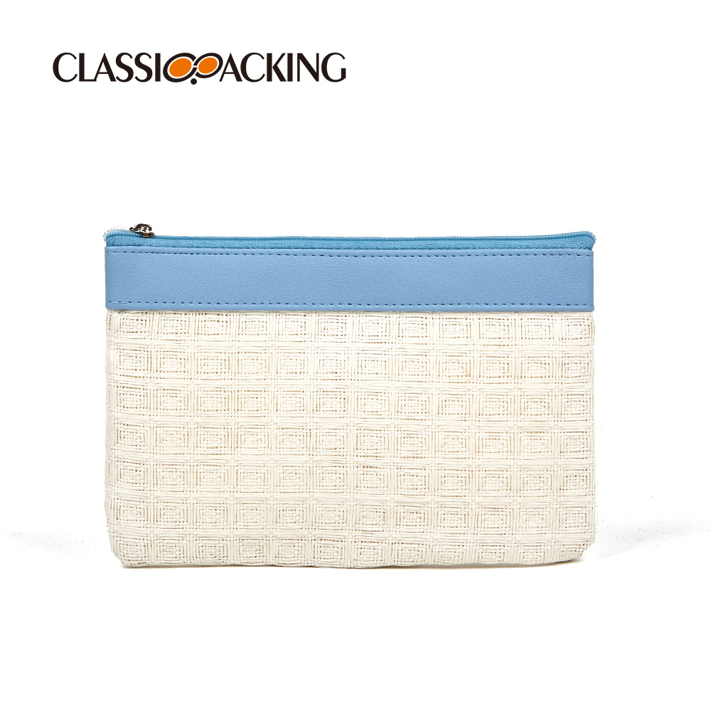 Verano popular bolso tejido a mano de las mujeres japonés simple ins bolsa de almacenamiento bolsa de viaje de gran capacidad de cosméticos