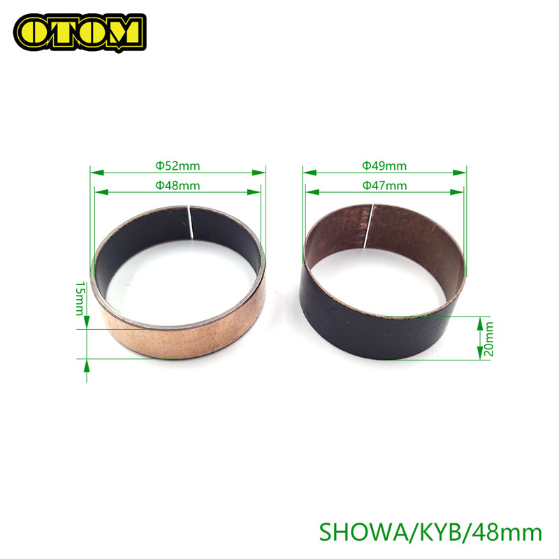 Suitable for Showa/Kyb/Wp Front Shock Absorber Slip Sleeve, Self-Lubricating Bearing Maintenance Bushing, Fast Zhenglin Shock Absorber