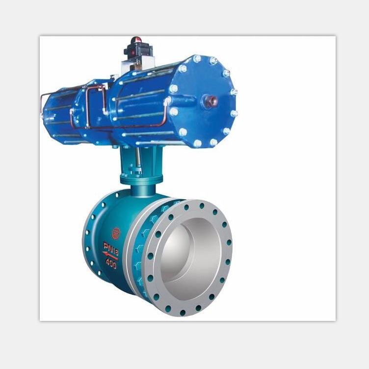 阀门厂家 直供气动不锈钢法兰双偏心半球阀PQ640Y