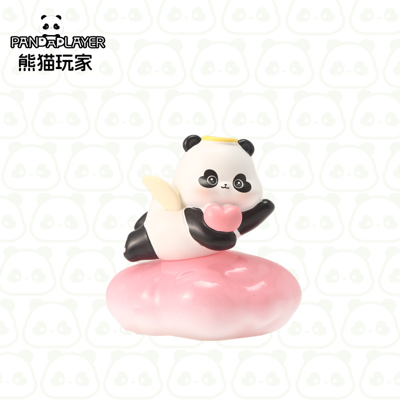 创意熊猫微观武功小摆件互动治愈可爱风桌面装饰品送朋友生日礼物|undefined