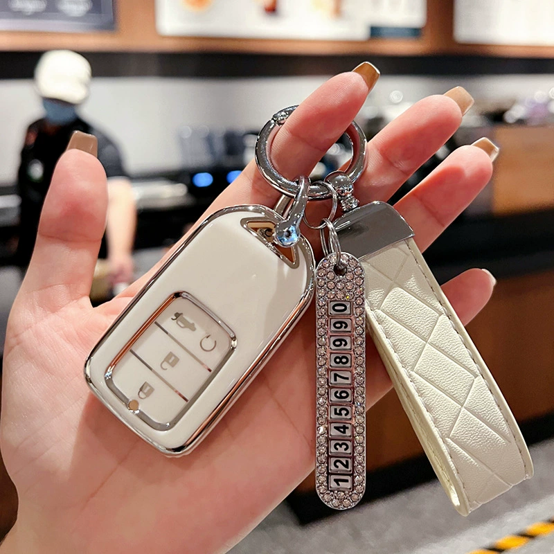 Подходит для чехла ключа Honda Accord (10-е поколение), Civic, Crown, Road Haoying, UR-V, Yingshipai, CR-V, Xiangyu, Lingpai — корпус с застежкой