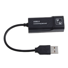 USB2.0转RJ45以太网适配器百兆网卡100M转接线免驱即插即用外置