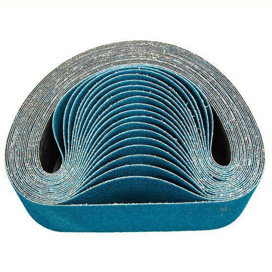 台式砂带机915x100白刚玉木工砂带不锈钢铝合金抛光打磨环形砂带