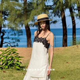 半身裙;吊带背心;女式T恤