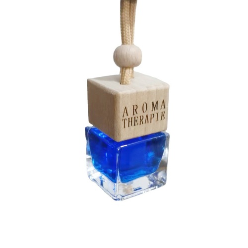 Car Aromatherapy Pendant Car Perfume Essential Oil Car Fragrance Men's and Women's Aromatherapy Glass Hanging Bottle Hanging One Piece Dropshipping