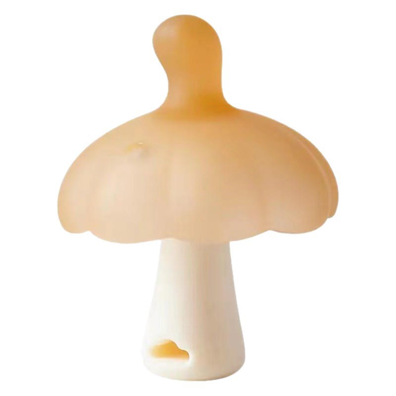 Inventario directo para hongos pequeños de grado alimenticio para bebés de goma de diente anti-comedor, varilla de molienda de mano para bebés, goma de dientes hervida y mordida