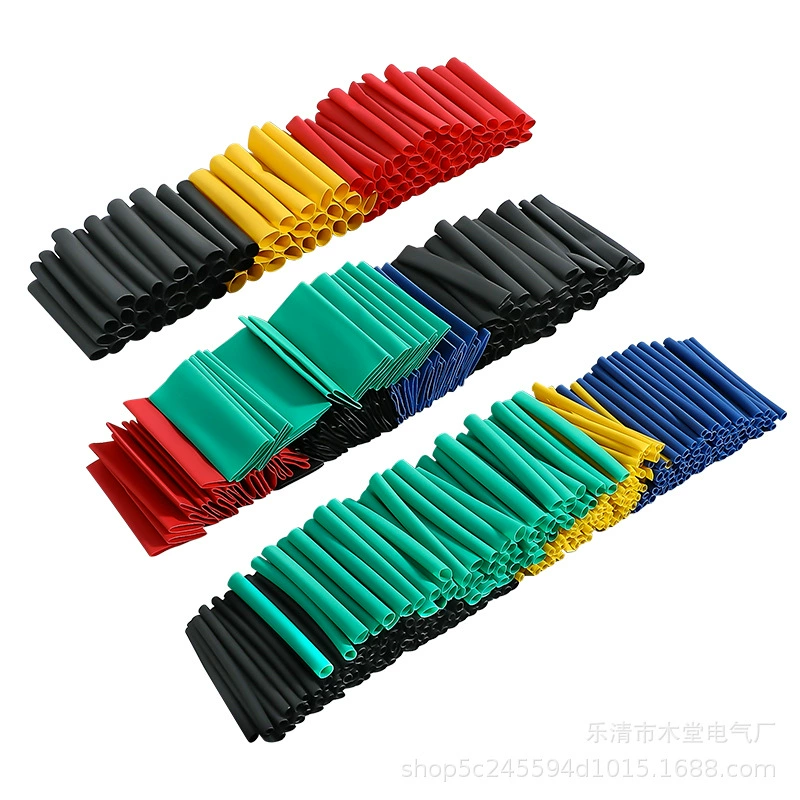 Термоусадочная трубка, изоляционная муфта, 127/328/530/560 шт. в упаковке, набор для ремонта кабелей данных