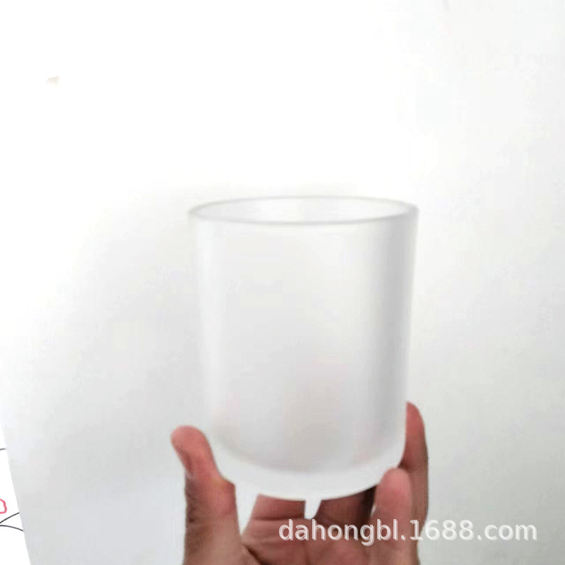 Botella de vidrio de vela 200ml315ml430ml botella de vidrio de color botella vacía botella de deseo en stock puede imprimir registro