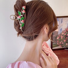 H 68201 Floral Hair Claw Clip ����ץ�� ����ѷ�羳ŷ��