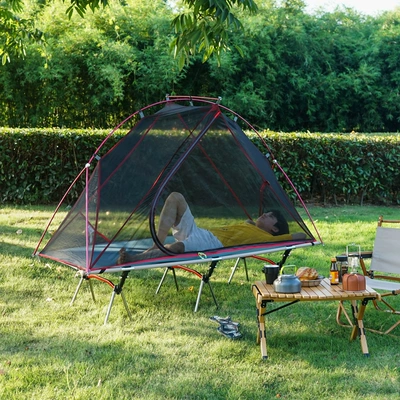 camp bed, Çadırlar
