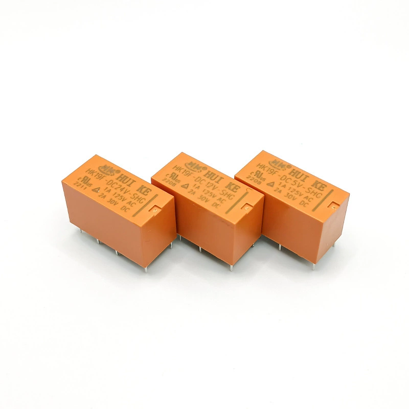HK19F-DC5V-SHG оригинальный Huike силовой реле HK19F-DC24V-SHG два открытых 2A