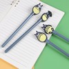 Cartoon cute gel pen, black teaching stationery