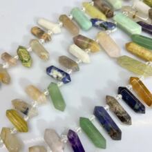 ��Ȼ����ʯ12X20-40mm�p������A���� ����ʹ���� Stone Beads