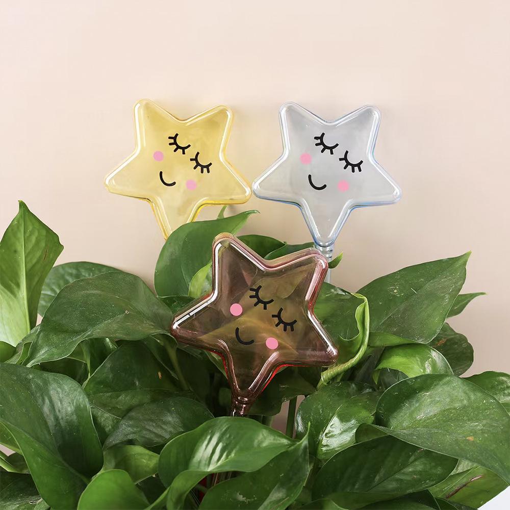Creativo dispositivo de riego de flores de estrellas de colores ins dispositivo de riego de flores de nubes automático fábrica de artefactos perezosos al por mayor