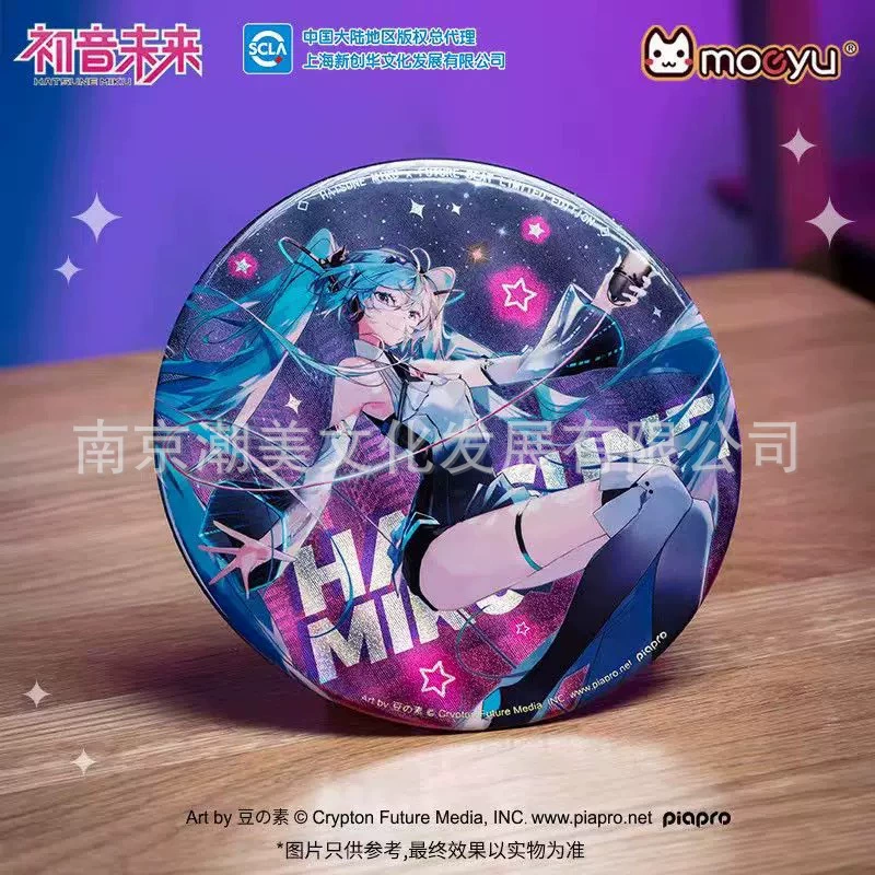 Официальный подлинный значок moeyu Hatsune Miku Four Seasons/Tidal Sonata серия жестяной значок Мику