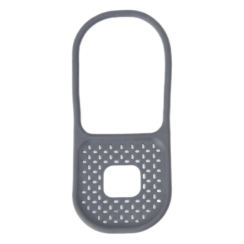 Factory wholesale kitchen drain basket hanging folding curved faucet scouring pad draining rack wall hanging kitchen sink