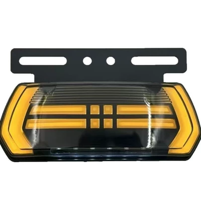 Width indicator light, side light 24V on the ground