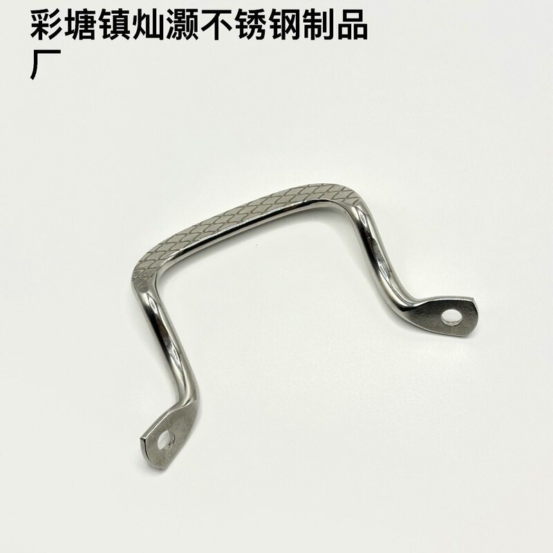 不锈钢压纹耳鱼鳞锅耳 火锅耳汤锅耳 干锅耳炒鼎耳|undefined
