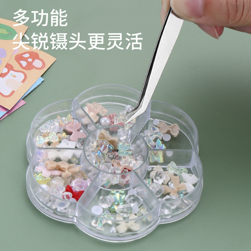10センチステンレスピンセットdiy手作り工具ドリルピンセット|undefined