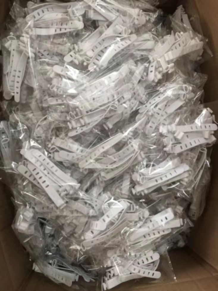 실리콘 데이터 케이블 스트랩 [10 팩]