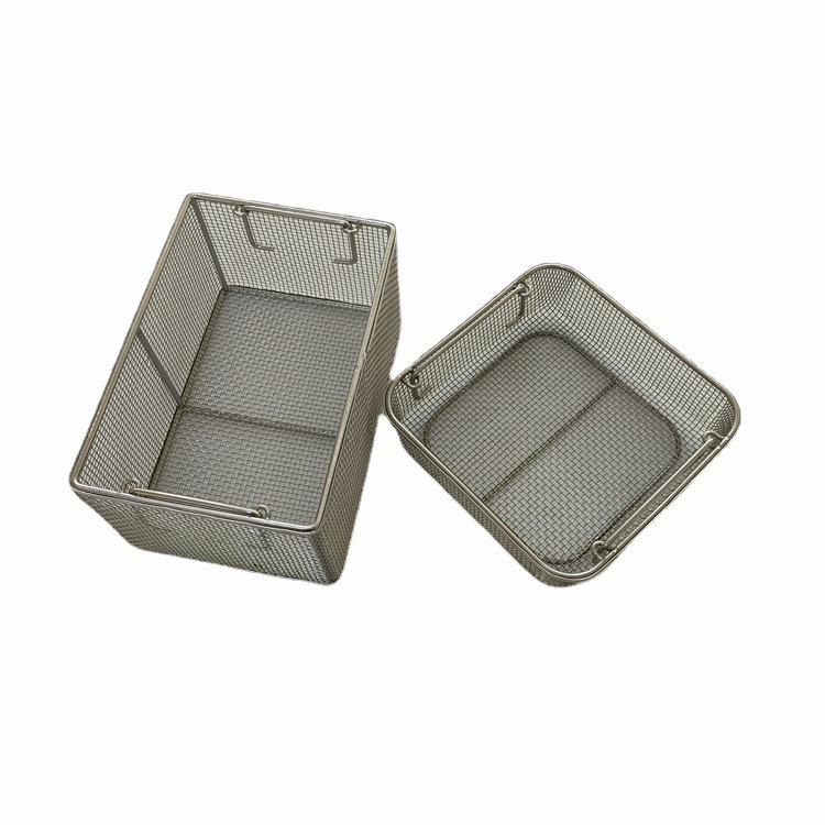 耐腐蚀304器械篮筐加工网篮销售清洗机清洗筐工厂