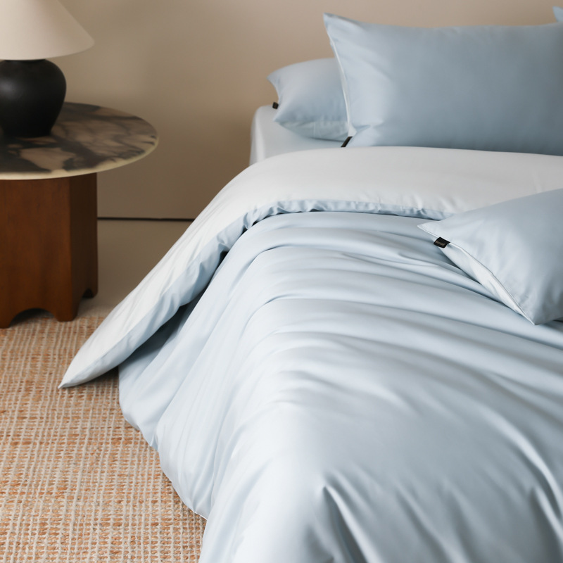 100S algodón de lana larga de Xinjiang cuatro estaciones de algodón sólido de color único colcha