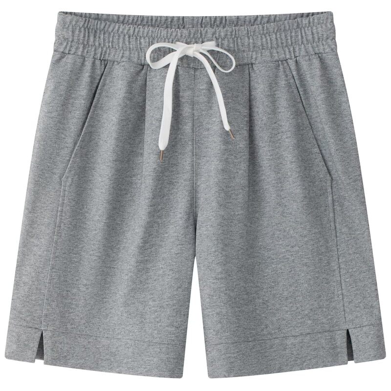 Women's Elastic Waist Over-The-Knee Casual Pure Cotton Bermuda Shorts Drawstring Casual Quarter Pants Versatile Sports Wholesale