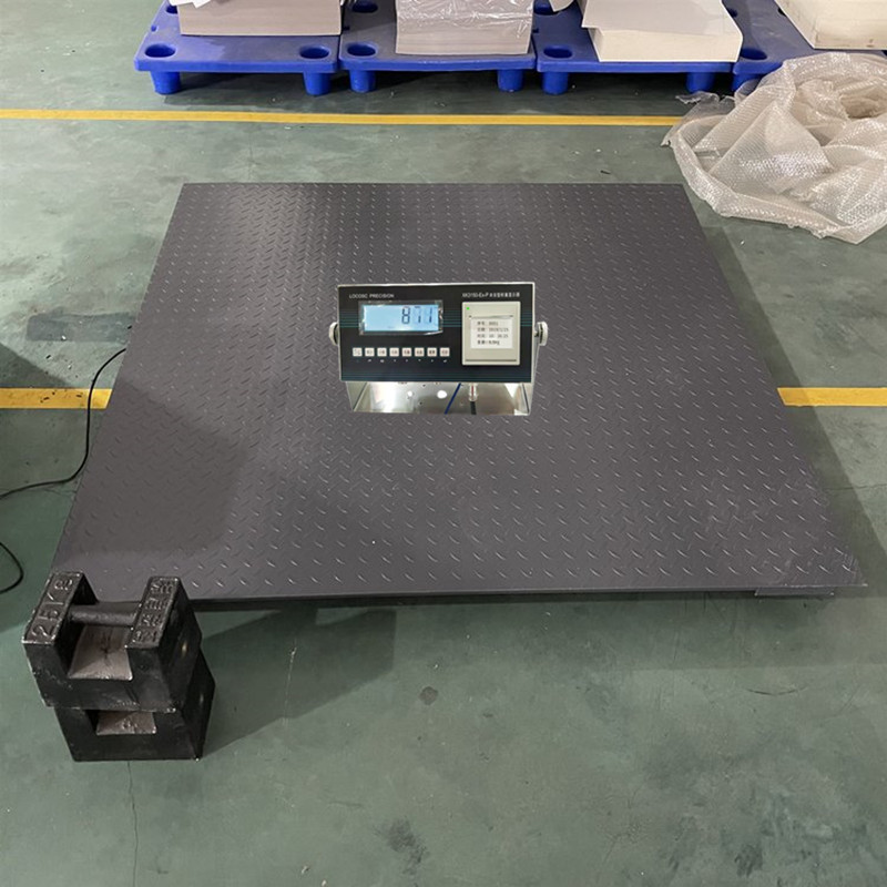 3000公斤整套本安型防爆电子地磅 1.2X1.5m5吨防爆计重电子平台秤