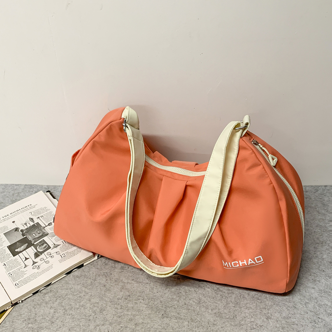 2025 nueva bolsa de equipaje para mujeres bolsa de excursión bolsa deportiva de gran capacidad bolsa de ejercicios bolsa de hombro ligera bolsa al por mayor