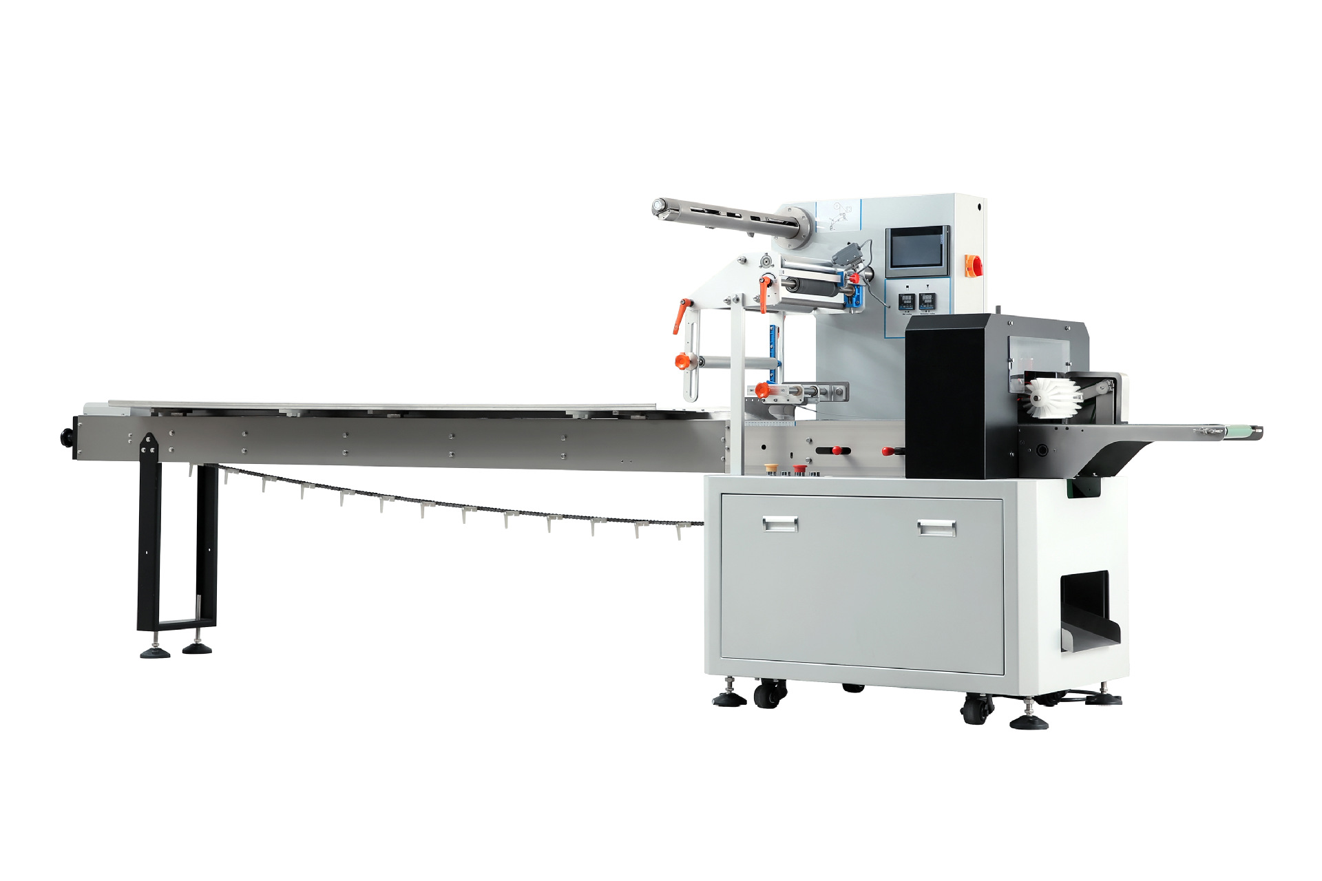 KFW-323B (Xiaosong) máquina de embalaje de almohada automática almohada de sellado y encogimiento de la máquina de alta velocidad servo completo