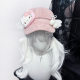 Subculture Pink Hat House Two-dimensional KT Beret Personality Cute
