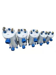 Titanium Tube Evaporator Fish Pond Chiller Fish Tank Titanium Alloy Condenser Seafood Breeding Refrigeration Machine Heat Exchanger Titanium Gun