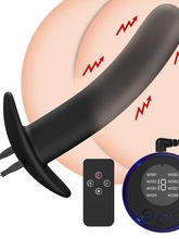 电击硅胶肛塞高潮自慰理疗器成人用品硅胶肛塞肛阴塞东莞